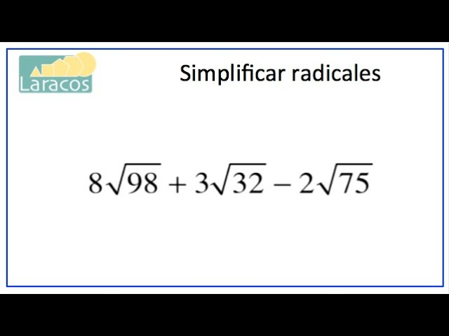 Simplificar Radicales, 120 jugadas