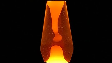 Slow Motion Video Of A Lava Lamp