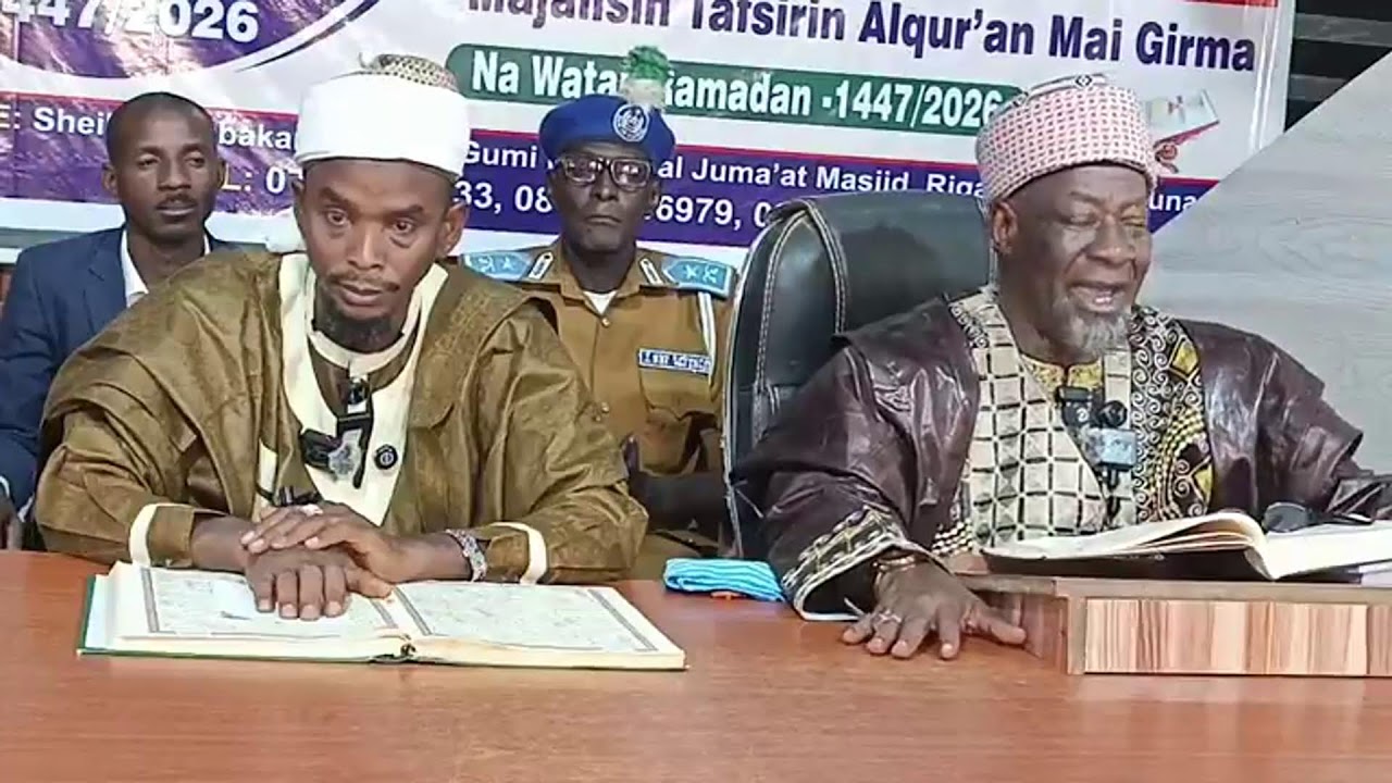 12 Ramadan Tafsir 1447H-2026 Sheikh Yusuf Muhammad Sambo Rigachikum