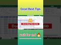 Excel Sort &amp; Filter in 10 Seconds 😱#excel #shorts #viralvideo #exceltips