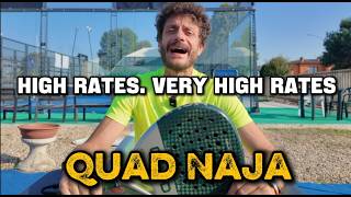 Quad Naja: Review In English | Expensive at €430, but one of the highest-ranked rackets of the year