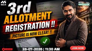 🔴 LIVE | KEAM 2026 3rd Allotment Registration | Step-by-Step Process | Doubts Cleared | Charlies Leo