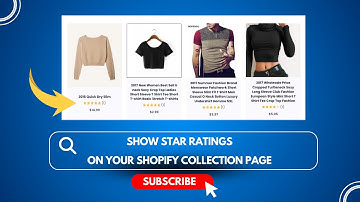 How to Show Star Ratings on Your Shopify Collection Page?