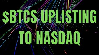 CRYPTO STOCK $BTCS ON THE NASDAQ TOMORROW 09-13-21