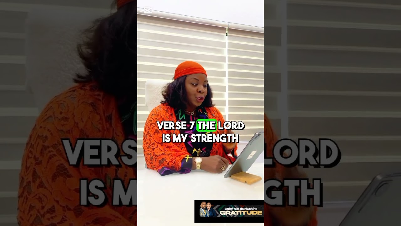 Reflecting on God's goodness |  Pastor Franca Onoja