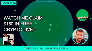 Watch Me Claim $150 in Free Crypto LIVE - Step By Step