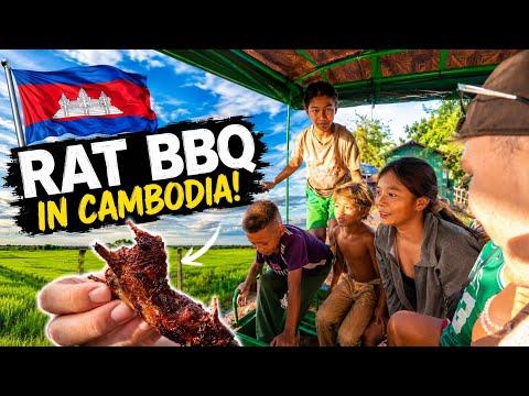 Rural Cambodia Countryside Tour 🇰🇭 | Funky Village Siem Reap