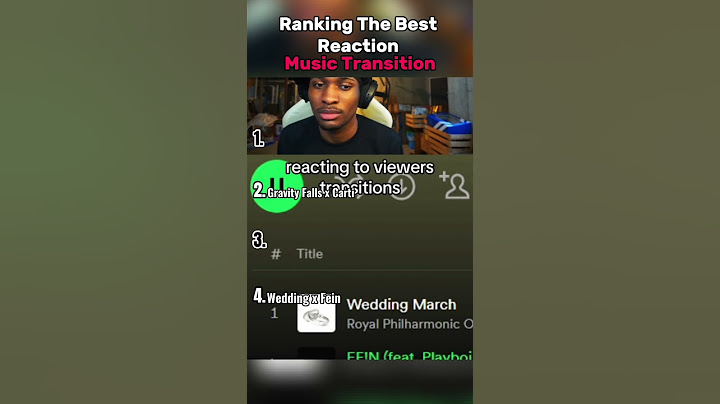Ranking The Best Spotify Music Transition