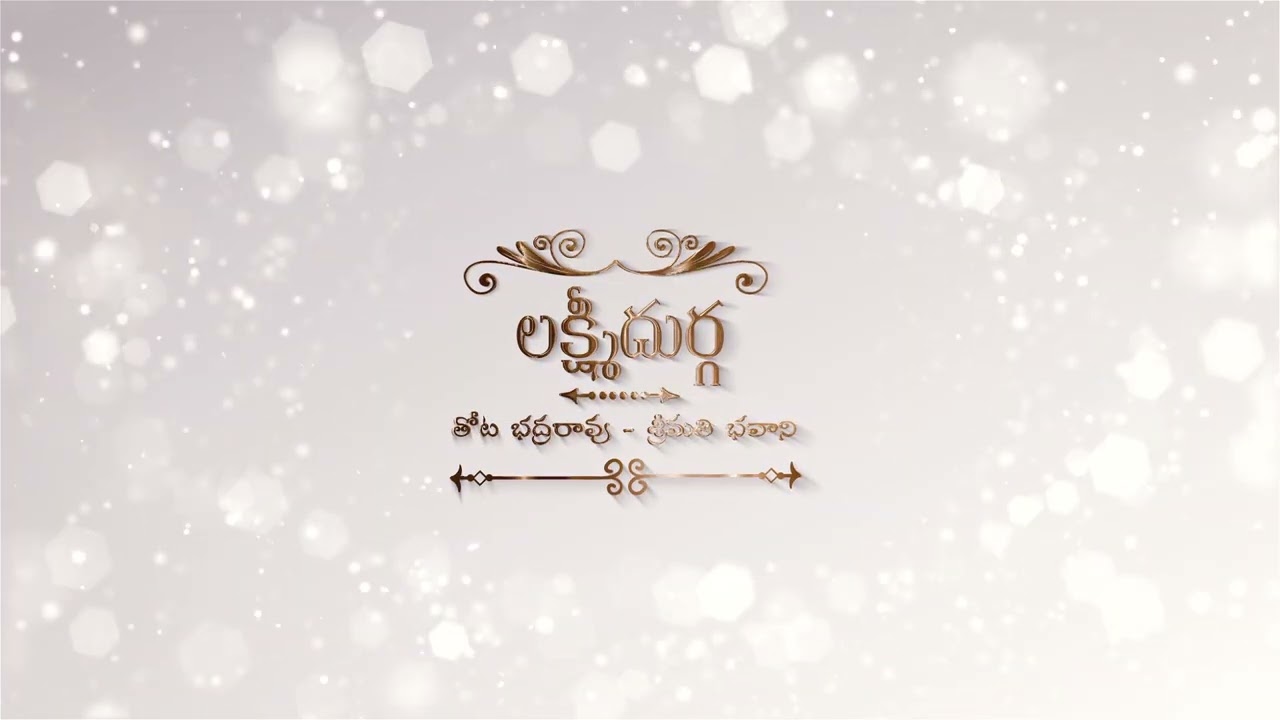 "Traditional Telugu Wedding Invitation Video Design by Us | Customized Wadding Edits"