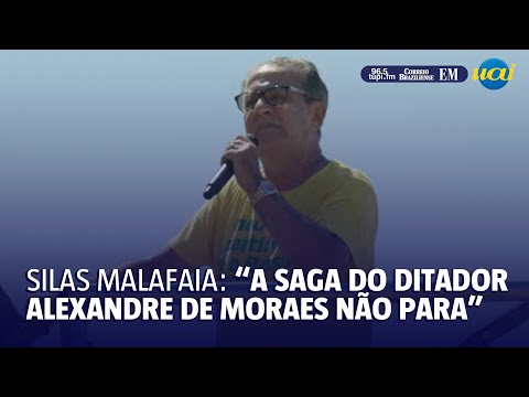 “A saga do ditador Alexandre de Moraes não para”, diz Malafaia em Copacabana