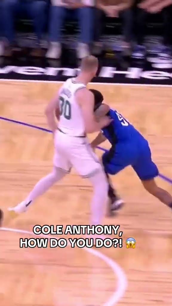Cole Anthony the SHAMMGOD ?