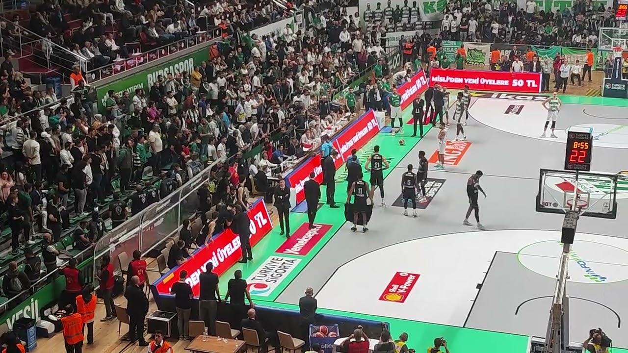 İnfo Yatırım Bursaspor - Beşiktaş Emlakjet 82-76 (TEXAS SON ÇEYREKTE AĞIRLIĞINI KOYUYOR)