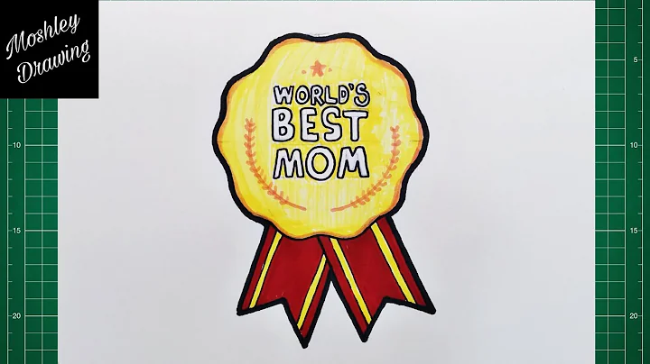How to Draw a Mother's Day Ribbon - Mother's Day Drawing Ideas