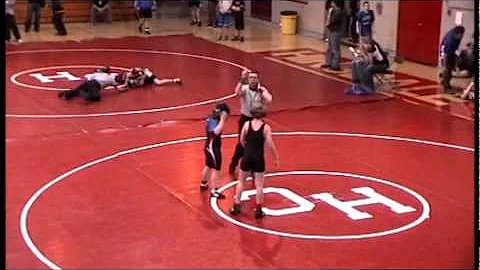 Rebecca Kraft - Wrestling 02-27-2011 VS HINSDALE W...