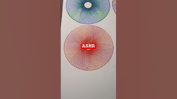 AsMR Master SPIROGRAPH Designs in Just 5 Minutes!