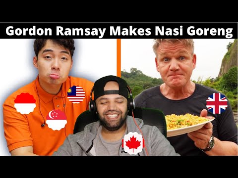 Uncle Roger Review GORDON RAMSAY Nasi Goreng in Indonesia - MR Halal Reaction