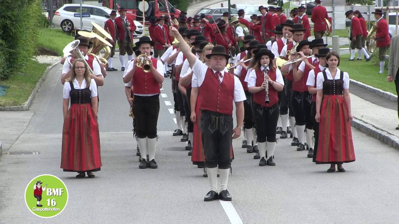 Musikverein Kematen am Innbach  - Bezirksmusikfest Gaspoltshofen 2016 | Marschmusik | Blasmusik
