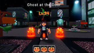 Как самому пройти уровень "Кошмар" без петов в Roblox в игре "Призрак у двери" Ghost at the Door"