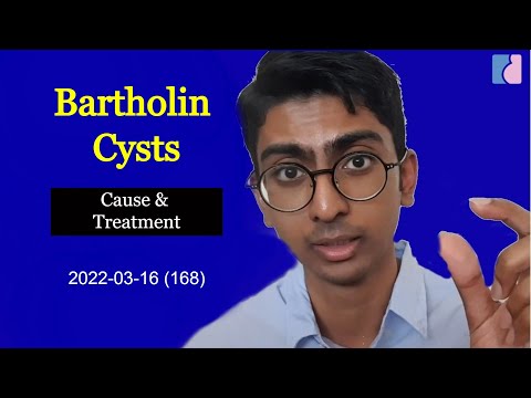 Video: Zal de bartholin-cyste verdwijnen?