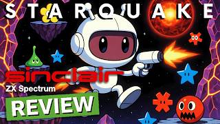 Starquake (ZX Spectrum) Review | Stephen Crow's 48K Sci-Fi