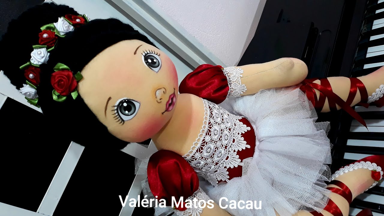 Faça você mesmo 😍 Boneca Bailarinas Grande