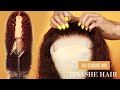 START TO FINISH CLOSURE WIG + BURGUNDY HAIR COLOR | Tinashe Hair