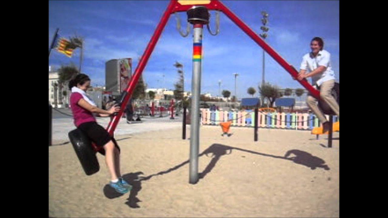 Awesome Playground at the Port of Valencia