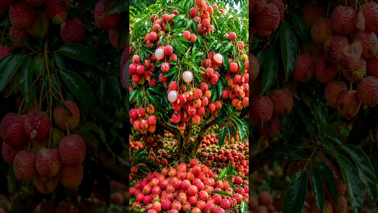 Quick and easy techniques to grow and propagate lychee trees #garden #fruits #diy