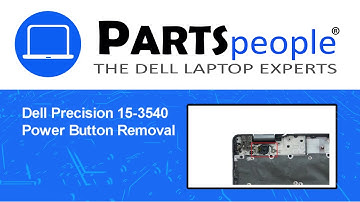 Dell Precision 15-3540 (P80F001) Power Button How-To Video Tutorial