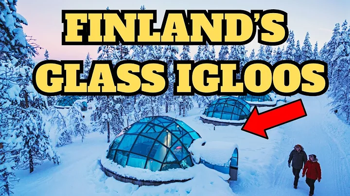 Finland's Unforgettable Nights in a Glass Igloos Northern Lights Experience #finland #finlandia