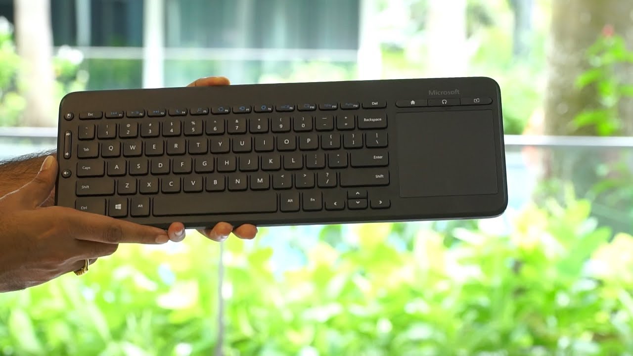 Microsoft All In One Media Keyboard Review Youtube