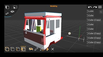 making ashok leyland truck gill body in prisma 3d for bussid in android