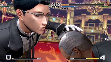 THE KING OF FIGHTERS XIV Hein vs Oswald