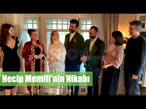 Necip Memili'nin nikah töreninden özel görüntüler!