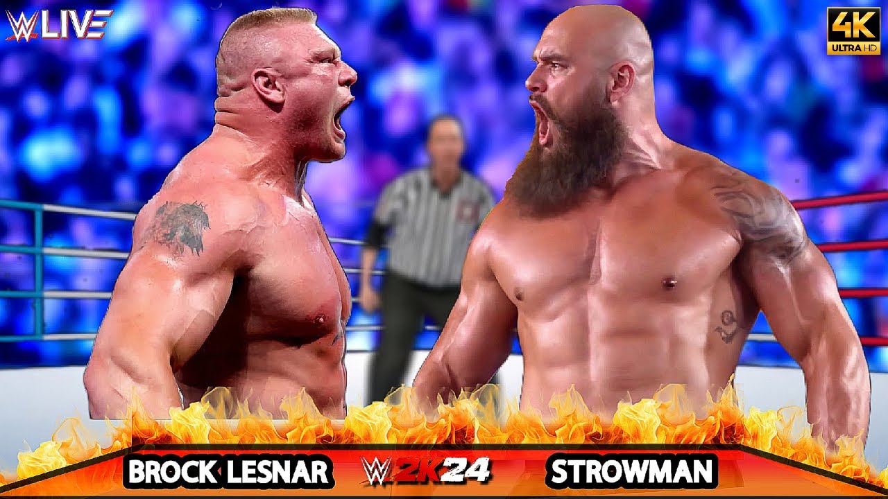 Brock Lesnar vs Braun Strowman | Extreme Rules Match | WRESTLEMANIA 35 | WWE Oct 11,2024