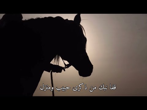 قفا نبك من ذكرى حبيب امرئ القيس