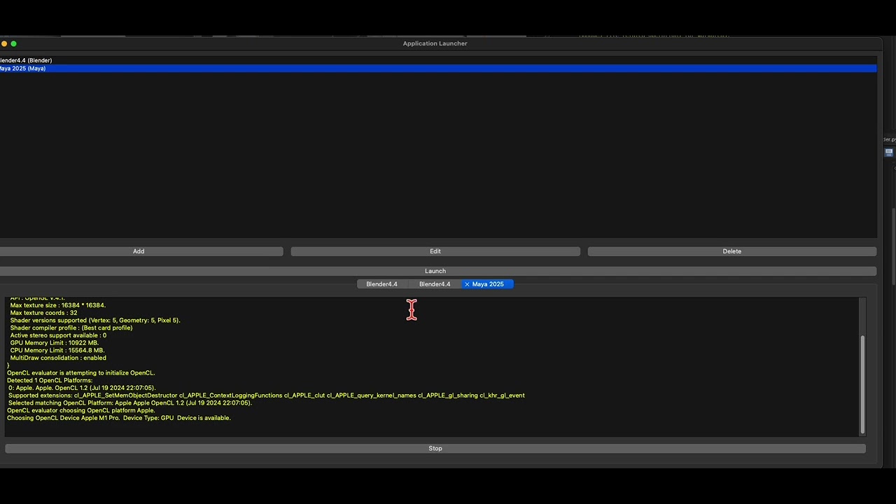 Pipeline TD Blog: Application Launcher using PySide6