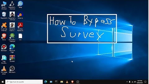How To Bypass Survey
