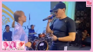 Hậu Trường Liveshow Nguyễn Hưng Miko Lan Trinh Rất Vinh Dự Được Song Ca Cùng Anh Nguyễn Hưng