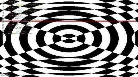 Bruce Lane Live coding shaders #AlgoSix