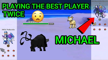Playing Against The Best Player Twice! (Pokemon Showdown Random Battles) (High Ladder)