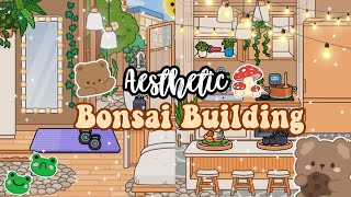 ✨NEW HOUSE Bonsai Building with Care Core Aesthetic Home Ideas 🍃🌿Toca Life World TOCA BOCA House🤩