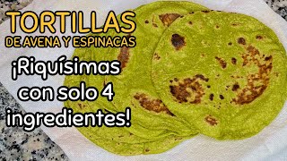 Con Solo Avena, Agua Y Sal Vas A Tener Estas Deliciosas Tortillas Saludables