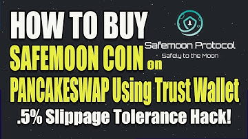 HOW TO BUY SAFEMOON COIN ON PANCAKESWAP .5% Slippage Fee Only -  SLIPPAGE TOLERANCE HACK 2021