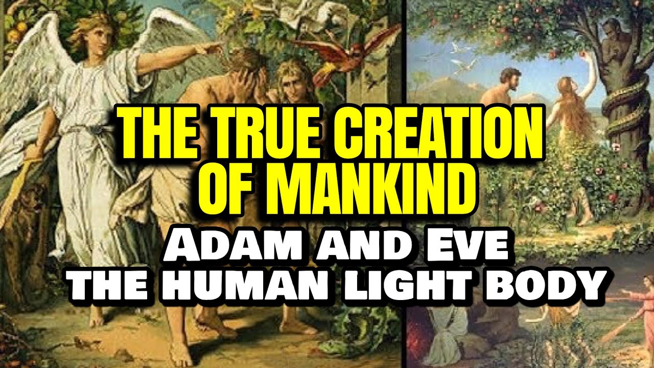 The True Creation Of Mankind; Adam and Eve & The Human Light Body - YouTube