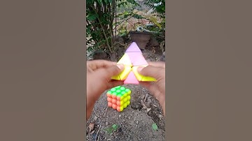 pyramix cube solving magic tricks thanks for 1k subscriber #pyramix #trandingshorts #viralshorts