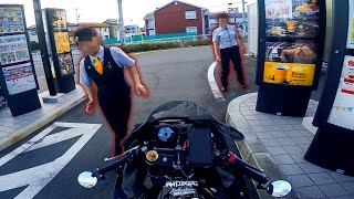 バイクでドライブスルーしたら大変なことになった