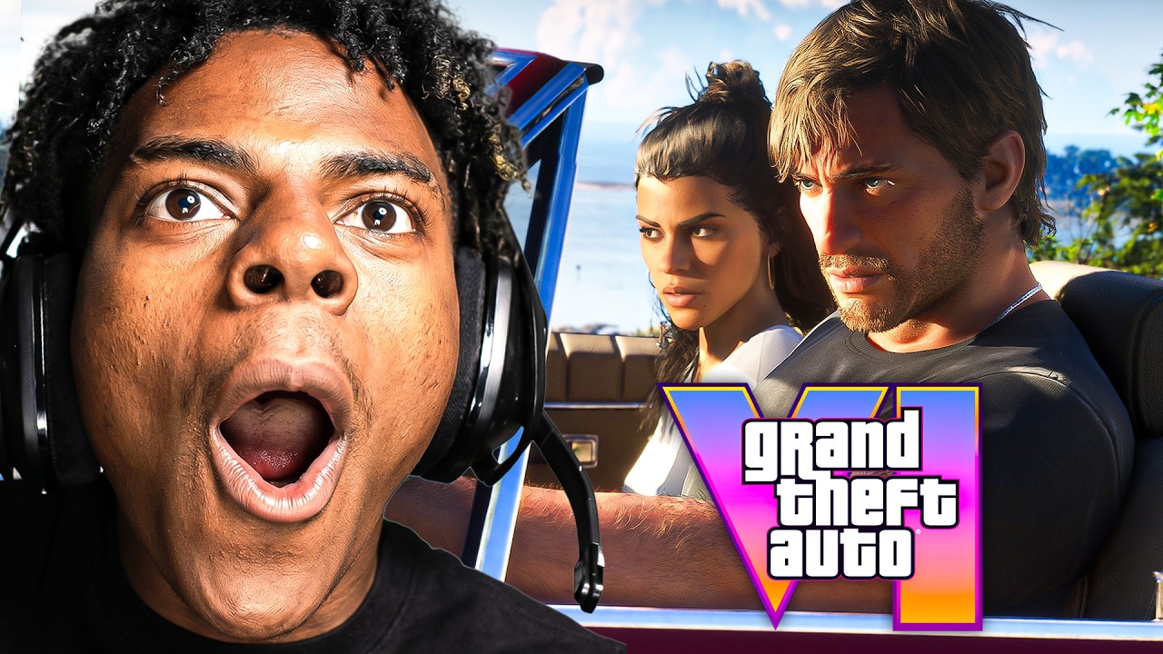 iShowSpeed Reacts To GTA 6 - Official Launch Trailer