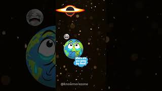 What If a Black Hole Came to Earth? #blackhole #earth