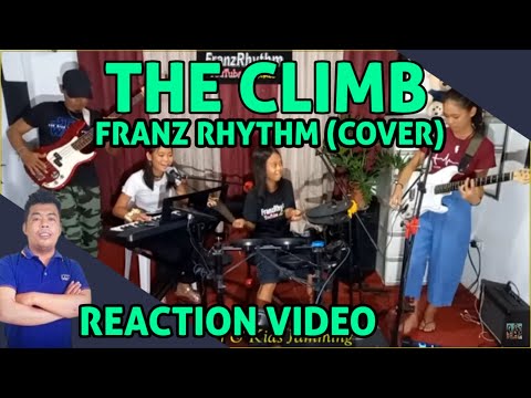 THE CLIMB - Miley Cyrus @FRANZRhythm COVER (REACTION VIDEO)
